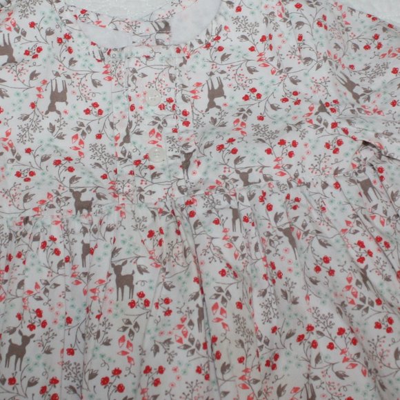 3/$20 Gymboree girl top shirt deer 18 months - Picture 5 of 16